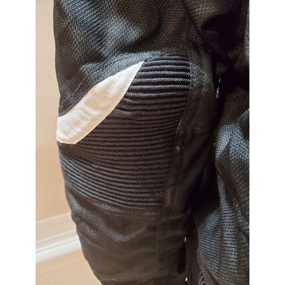 Bilt Men Black Long Sleeve Full Zipper Pockets Logo Motorcycle Jacket Size Small - Picture 12 of 15